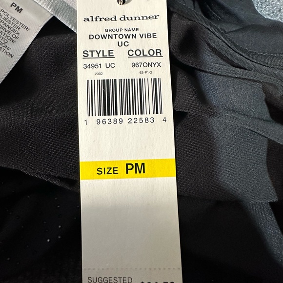 NWT Alfred Dunner Petite Shimmery Cowl Neck Top Size Medium P - Picture 7 of 7